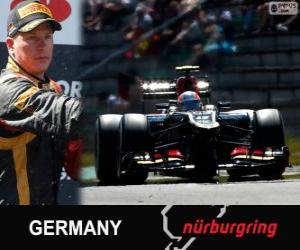 yapboz Kimi Räikkönen - Lotus - 2013 Almanya Grand Prix, sınıflandırılmış müddeti